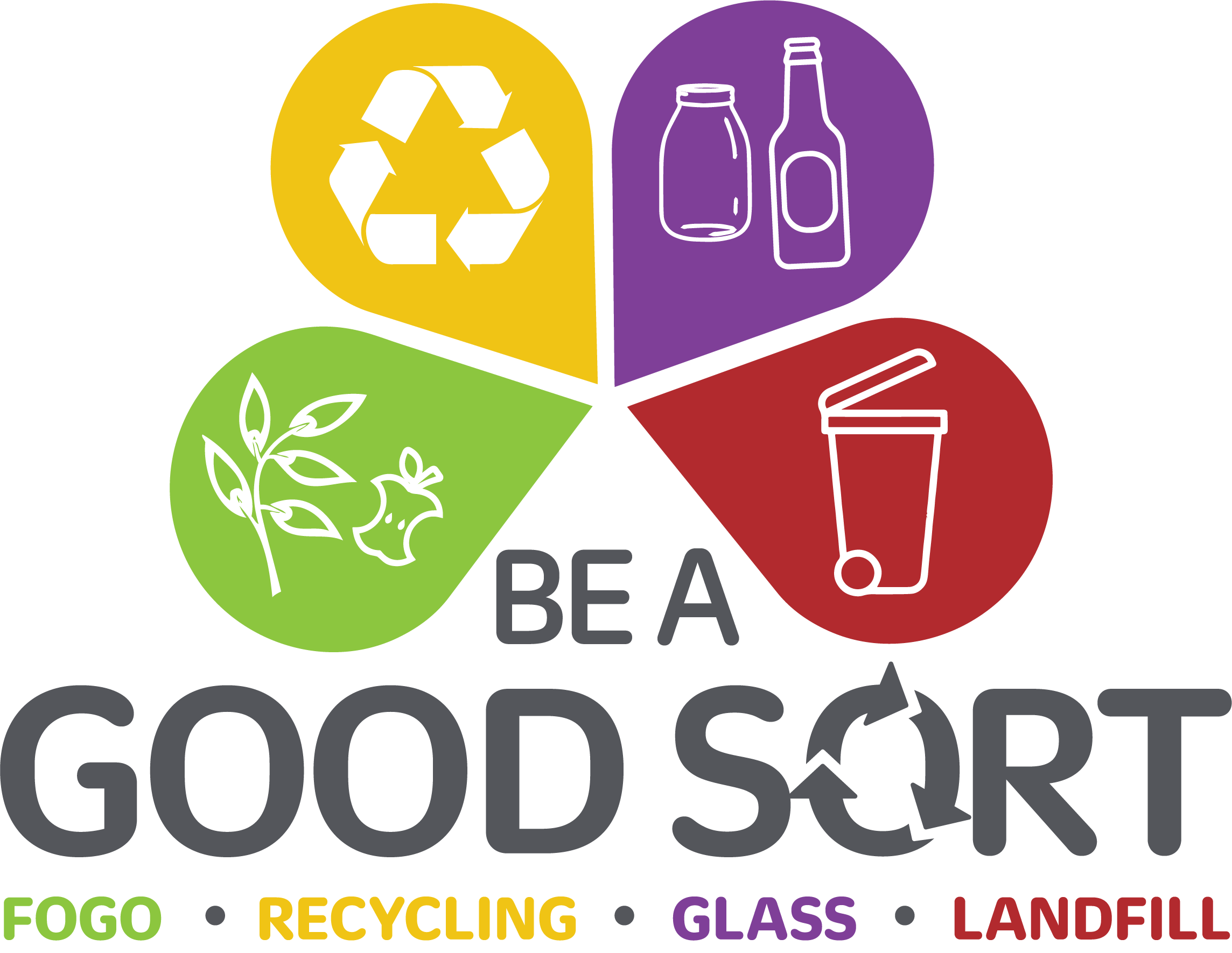 be a good sort logo
