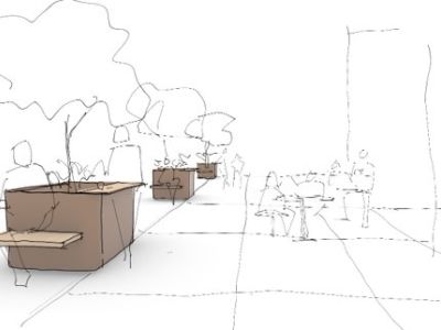 Sketch of seating 2
